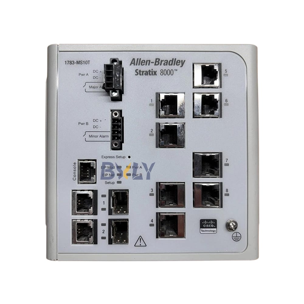 Allen Bradley Rockwell 1783-MS10T AB Stratix 8000 10 Port Managed Switch Module