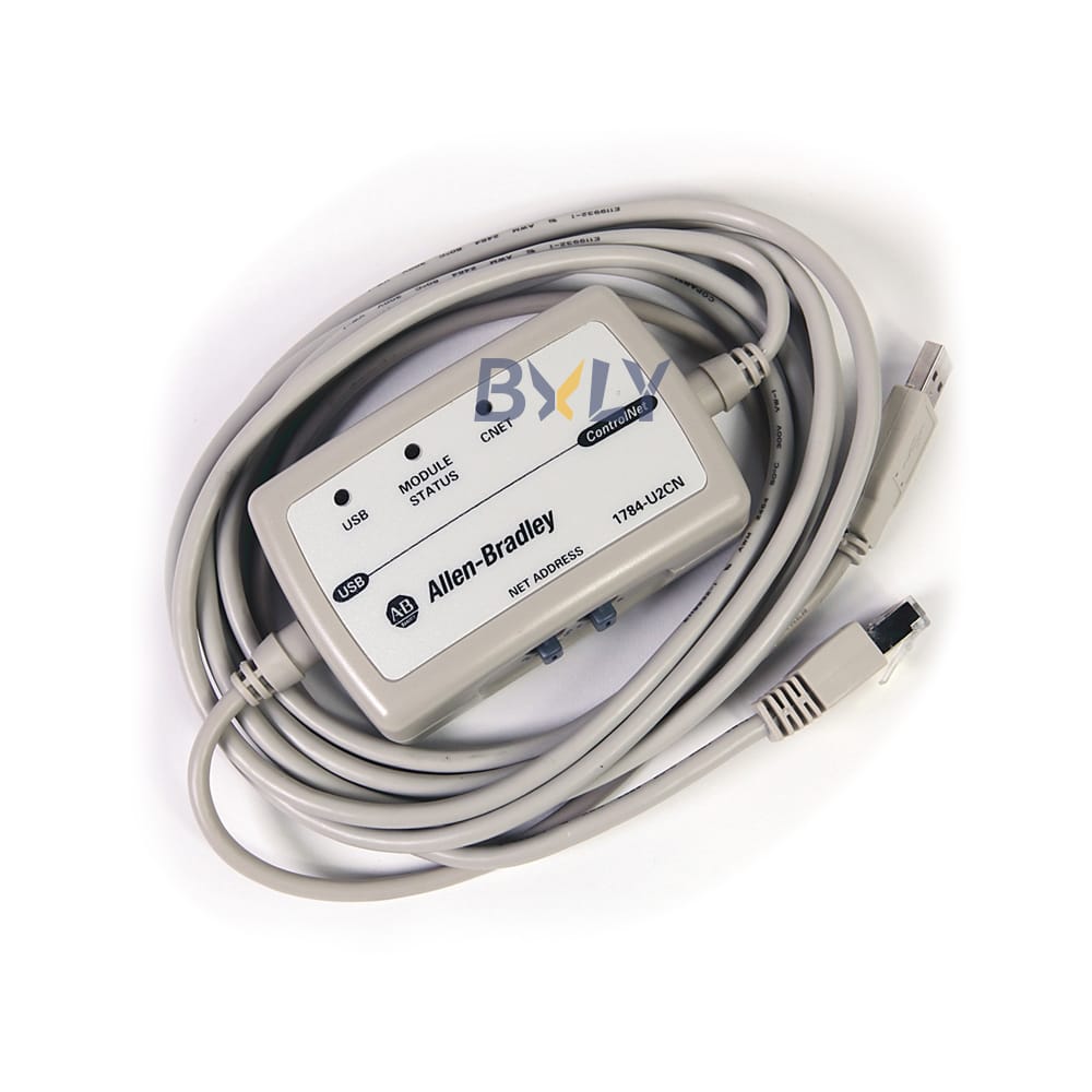 Allen Bradley Rockwell 1784-U2CN AB CNet to PC USB Port Interface Cable
