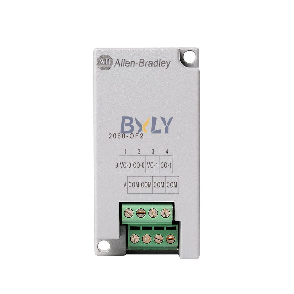 Allen Bradley Rockwell 2080-OF2 AB Micro800 2 Point Analog Output Plug-In Module