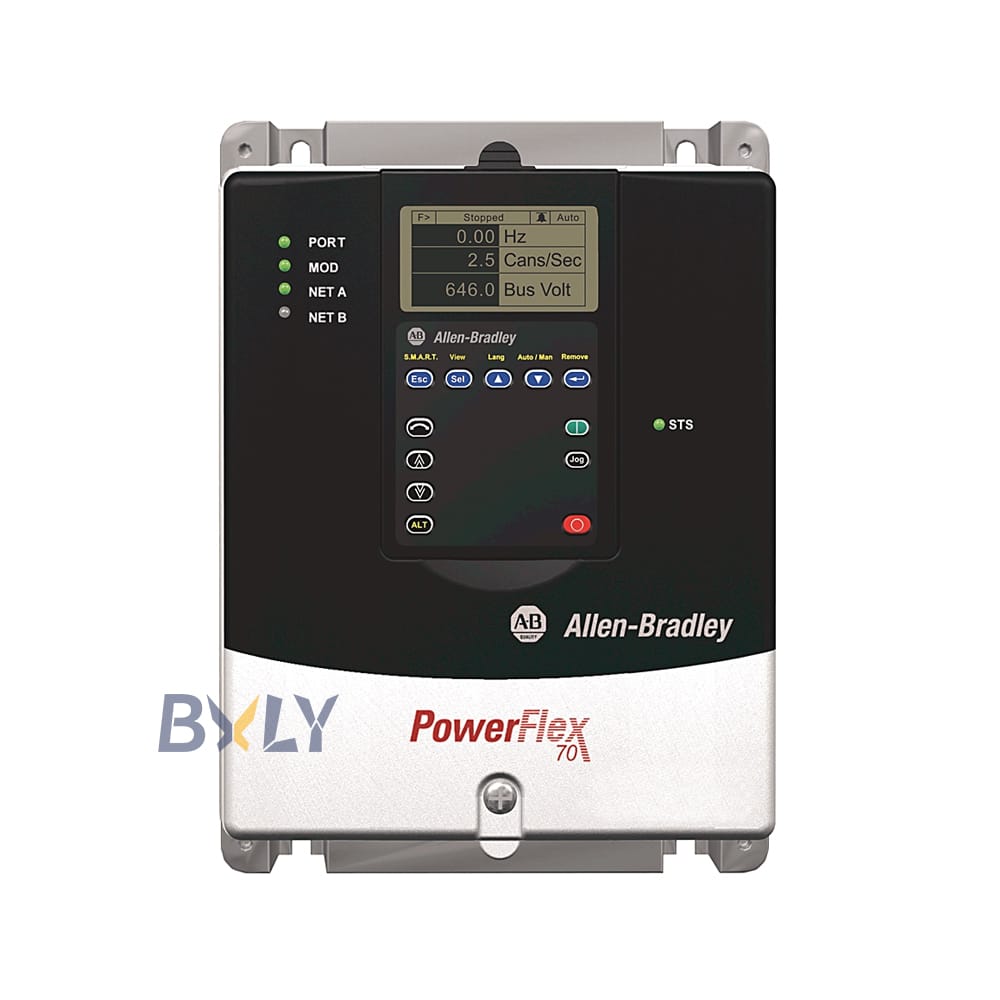 Allen Bradley Rockwell 20AC8P7A0AYNANC0 AB PowerFlex 70 AC Drive 8.7A at 4KW 20A VFD Frequency Converter