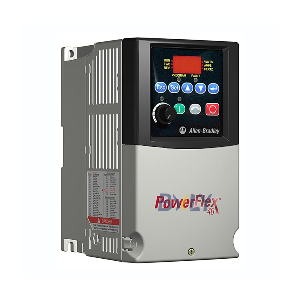 Allen Bradley Rockwell 22B-D2P3N104 AB PowerFlex 40 0.75KW 1HP AC Drive VFD Frequency Converter