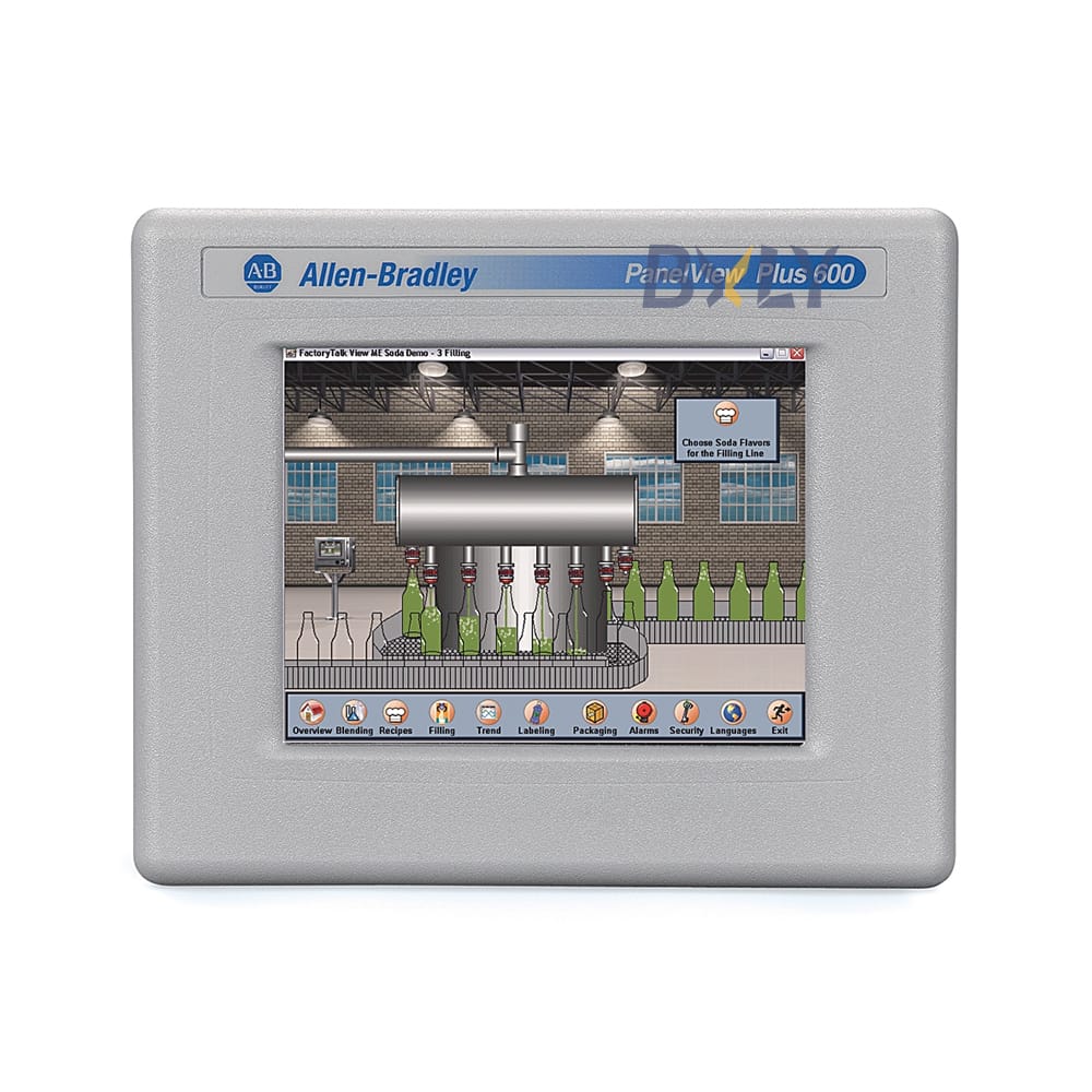 Allen Bradley Rockwell 2711P-T6C20D9 AB PanelView Plus 6 Graphic Terminal Touch Screen Panel HMI