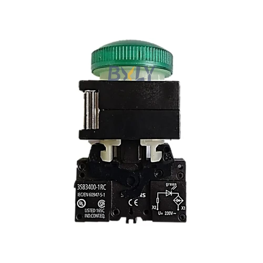 Siemens 3SB3400-1RC Lampholder with Integrated LED