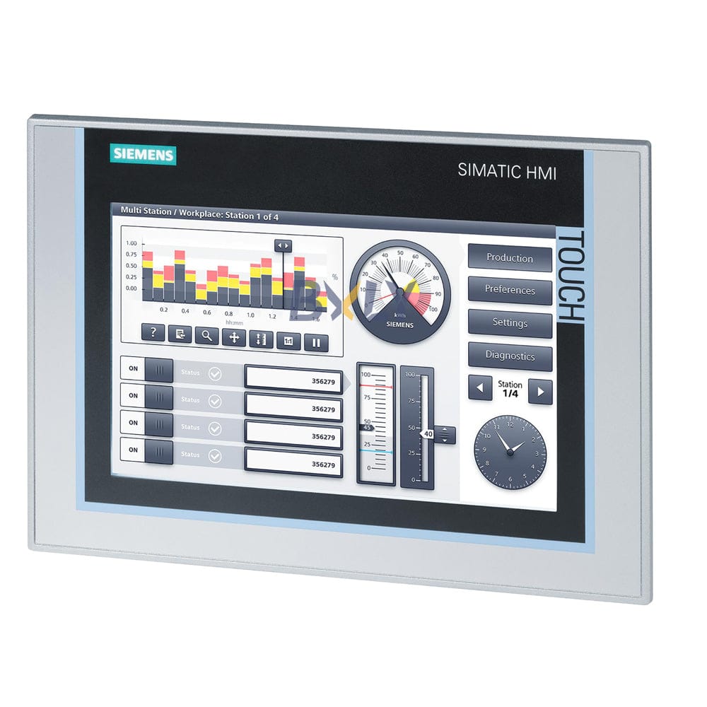 Siemens 6AV2124-0JC01-0AX0 Simatic HMI TP900 Comfort Panel Touch Operation