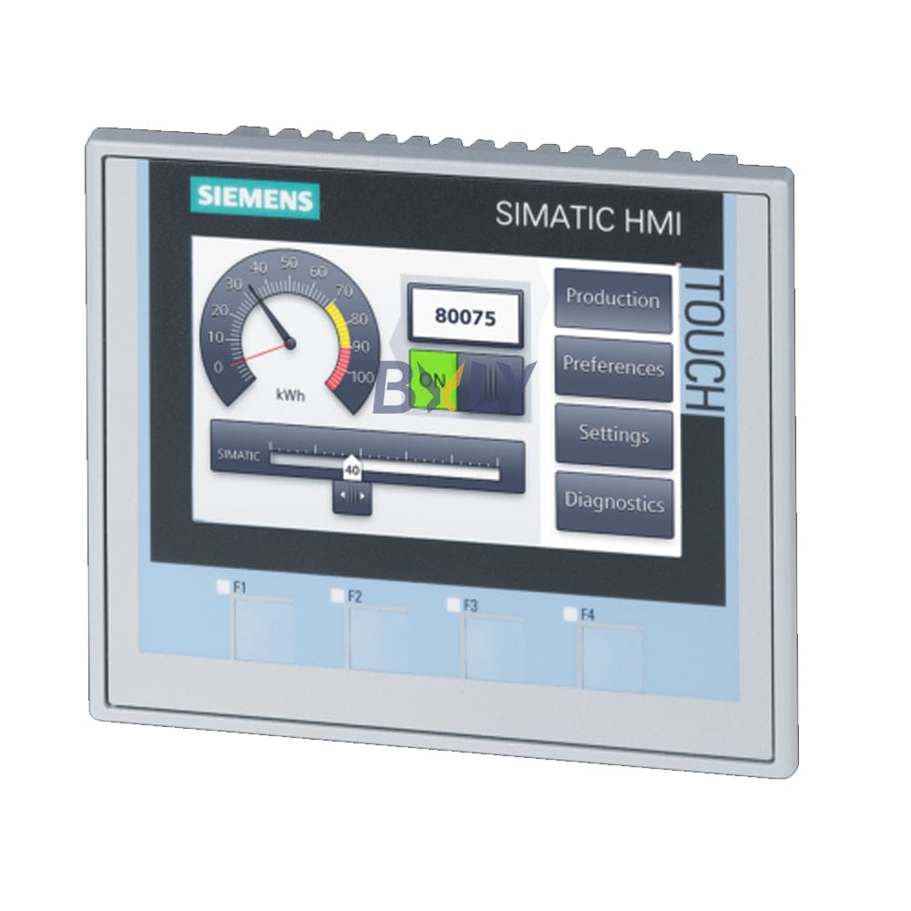 Siemens 6AV2124-2DC01-0AX0 Simatic HMI KTP400 Comfort Panel 4" Widescreen TFT Display Touch Screen