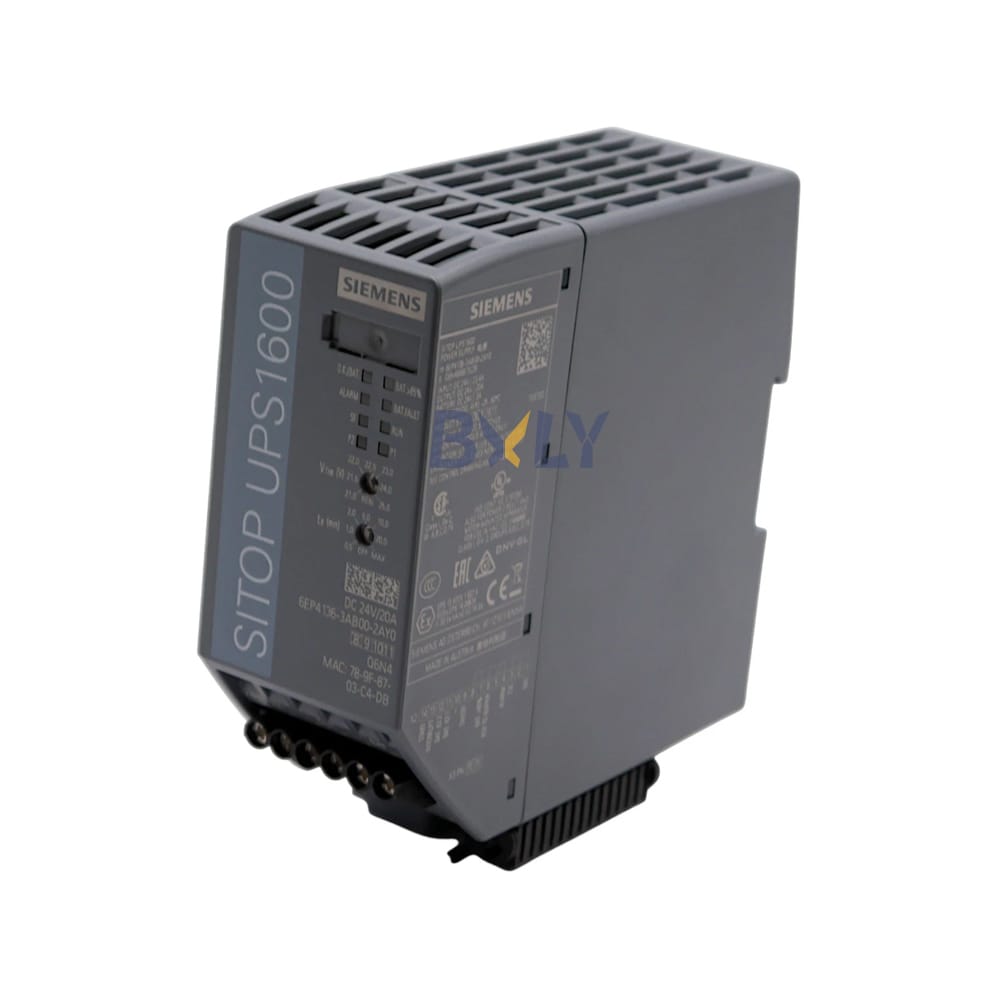 Siemens 6EP4136-3AB00-2AY0 SITOP UPS1600 20A Ethernet/PROFINET Power Supply Module