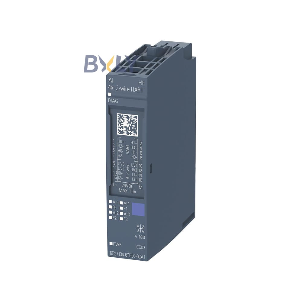 Siemens 6ES7134-6TD00-0CA1 SIMATIC ET 200SP Analog HART Input Module