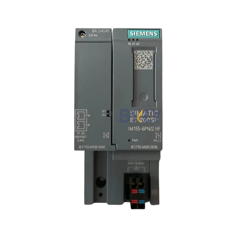 Siemens 6ES7155-6AU01-0CN0 Simatic ET 200SP PROFINET 2-Port Interface Module