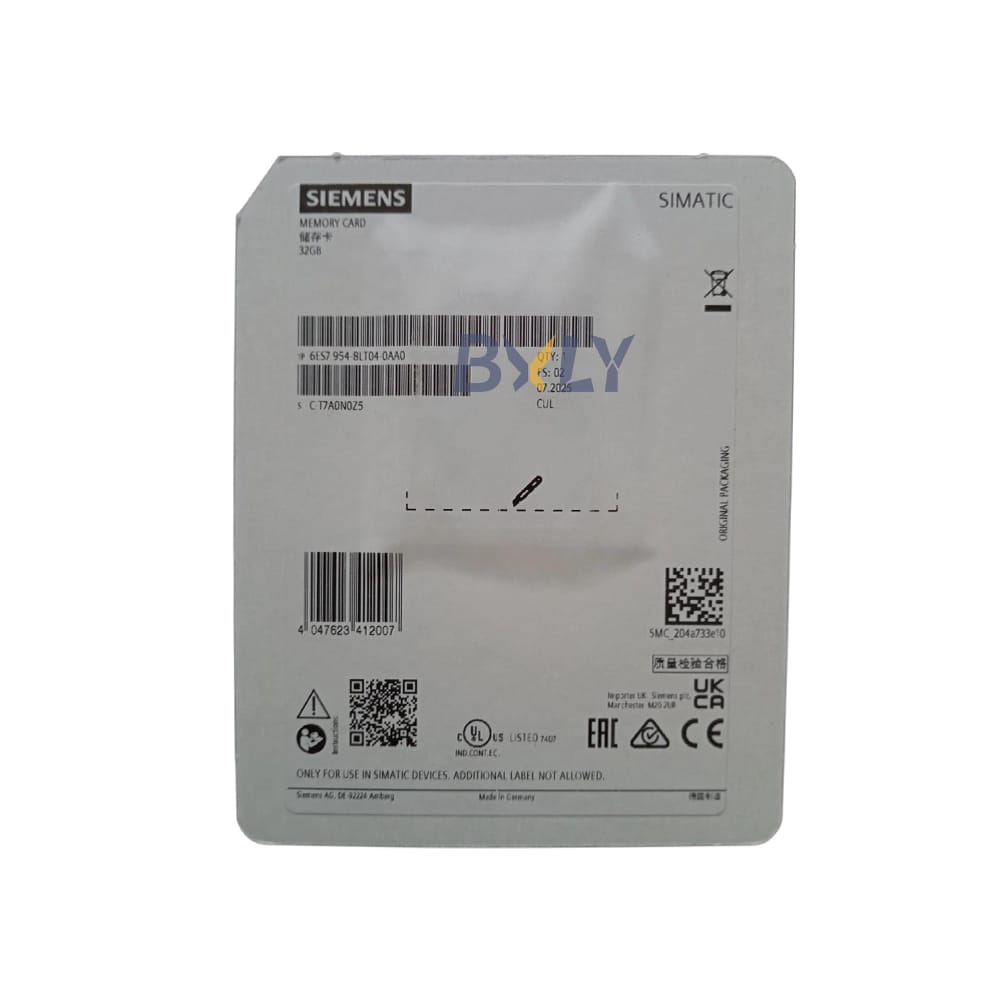 Siemens 6ES7954-8LT04-0AA0 Simatic S7 Memory Card 32GB