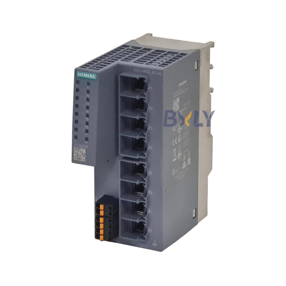 Siemens 6GK5108-0BA00-2AC2 Scalance XC108 Unmanaged IE Switch Module