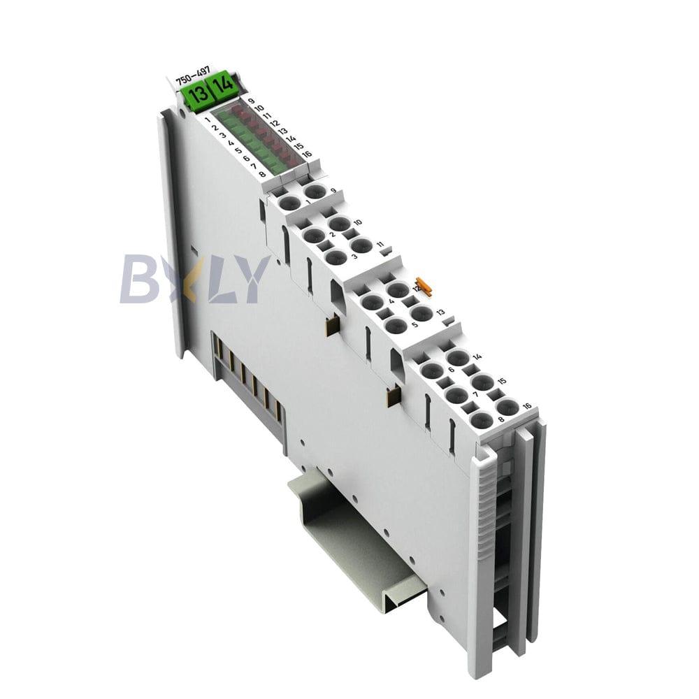 Wago-I/O System 750-497 8-Channel Analog Input Module PLC Terminal Block