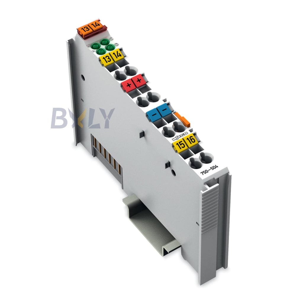 Wago-I/O System 750-504 4-Channel Digital Output Module PLC Terminal Block