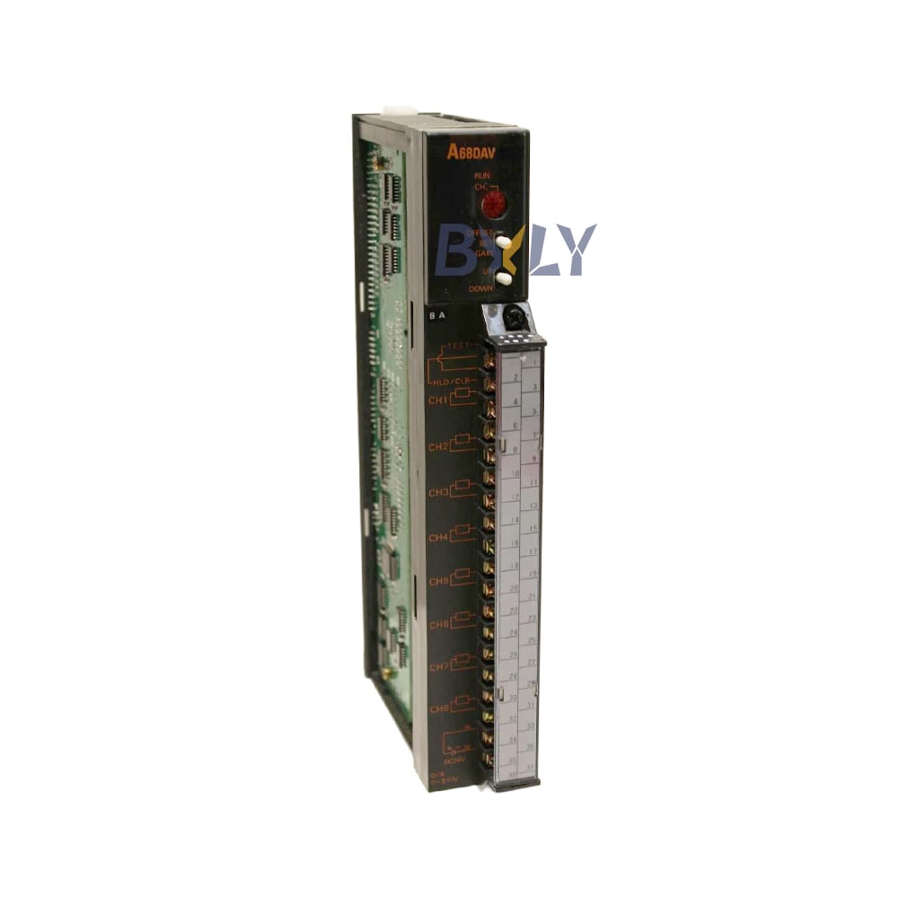 Mitsubishi A68DAV Melsec A Series Analog Output Local Unit Module PLC Programmable Logic Controller