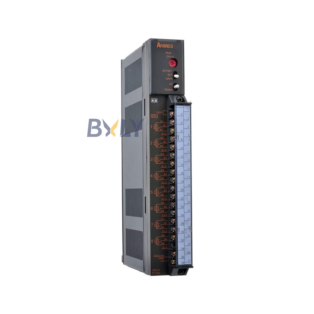 Mitsubishi A68RD3 Melsec A Series Analog RTD Temperature Input Local Unit Module PLC Programmable Logic Controller