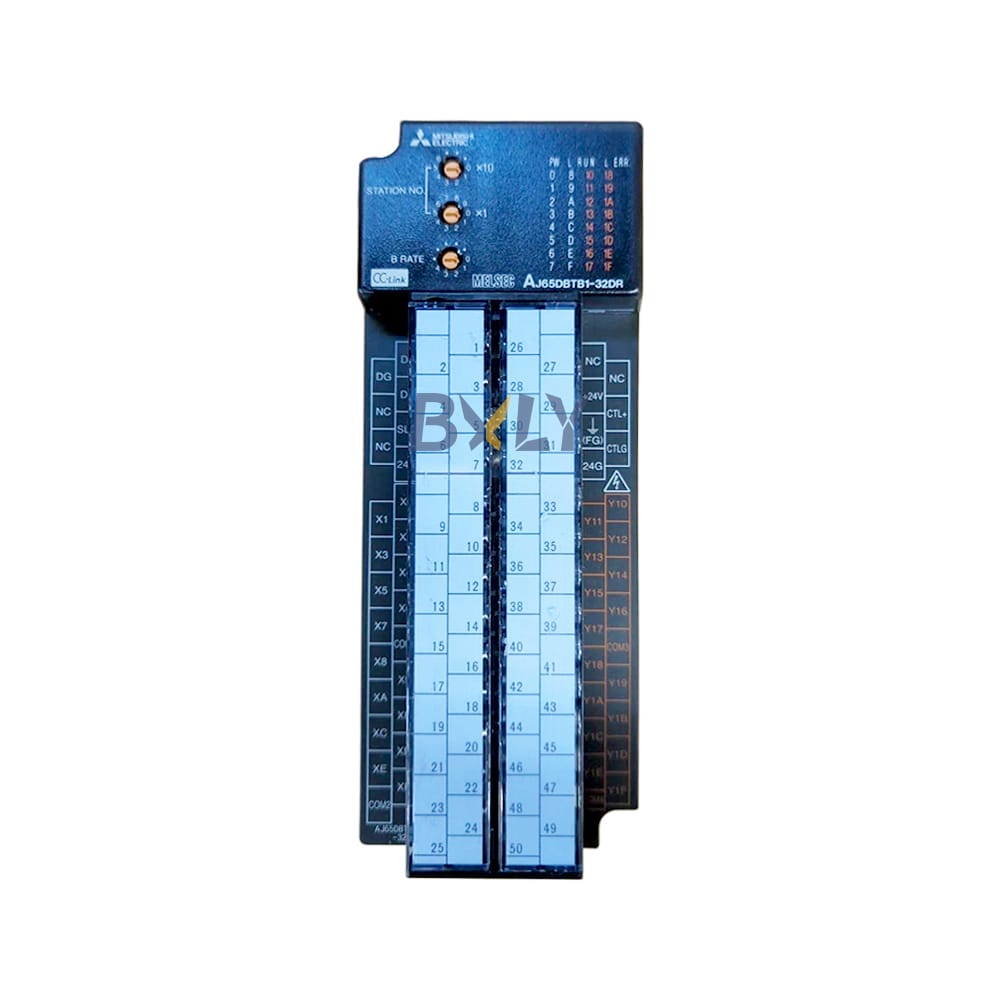 Mitsubishi AJ65DBTB1-32DR Melsec A Series Digital I/O Remote Unit Module PLC Programmable Logic Controller