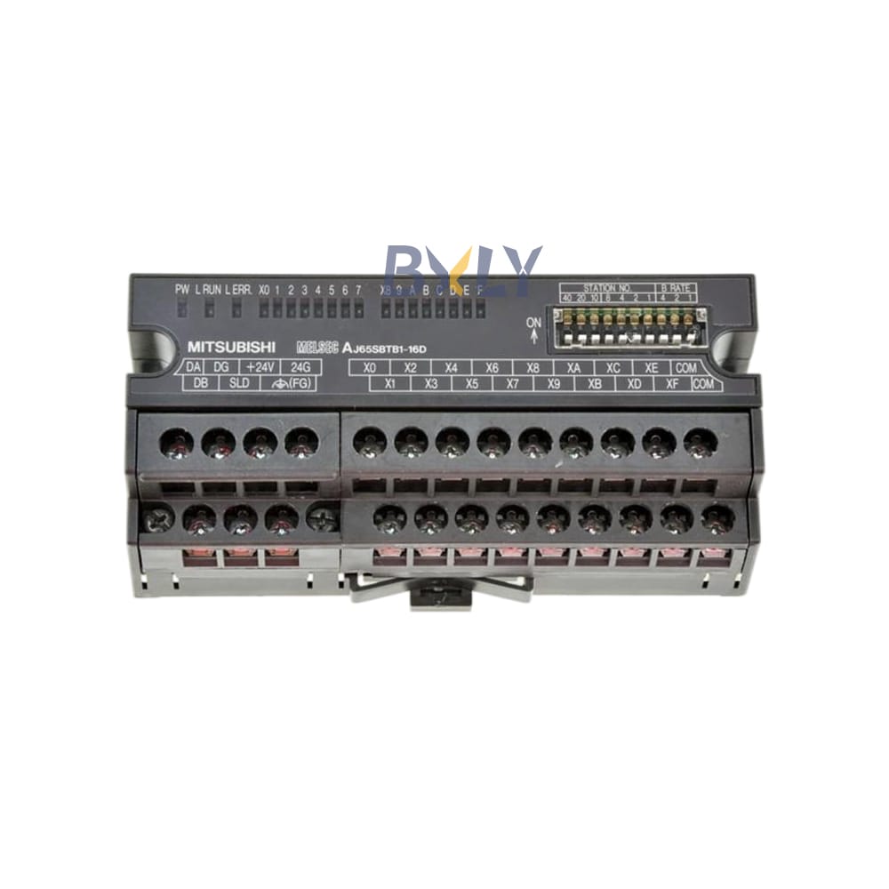 Mitsubishi AJ65SBTB1-16D Melsec A Series Digital Input Remote Unit Module PLC Programmable Logic Controller