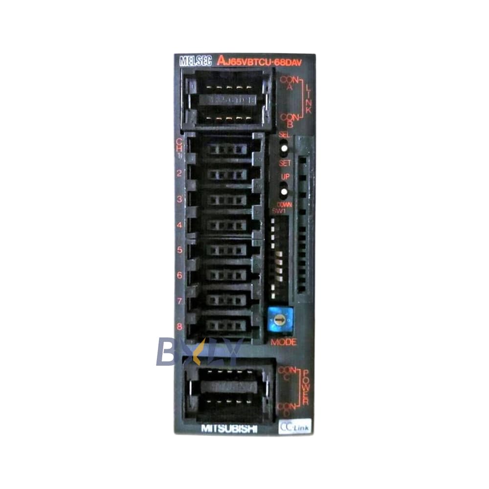 Mitsubishi AJ65VBTCU-68DAV Melsec A Series Analog Digital Converter Module PLC Programmable Logic Controller
