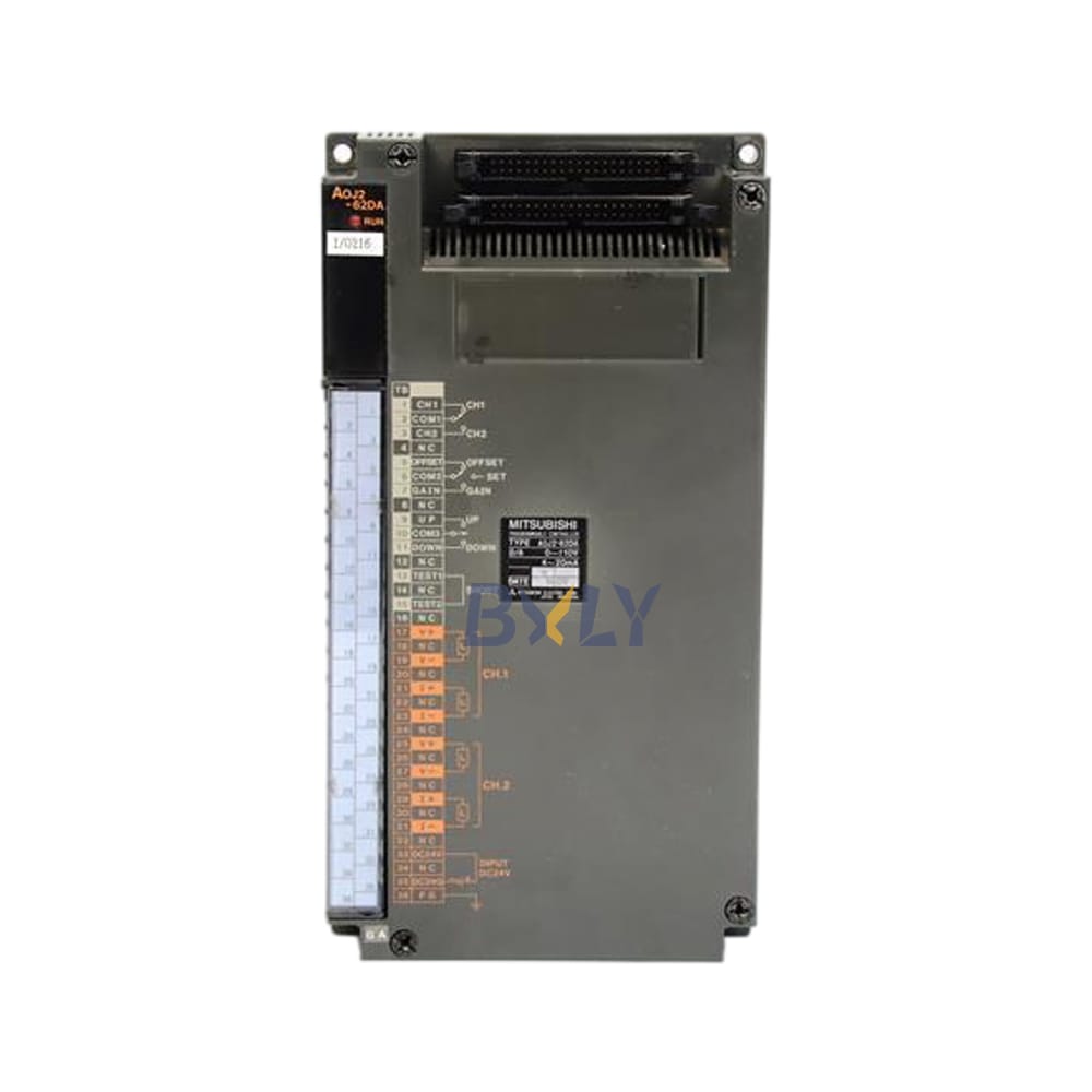 Mitsubishi AOJ2-62DA Melsec A Series Analog Output Local Unit Module PLC Programmable Logic Controller