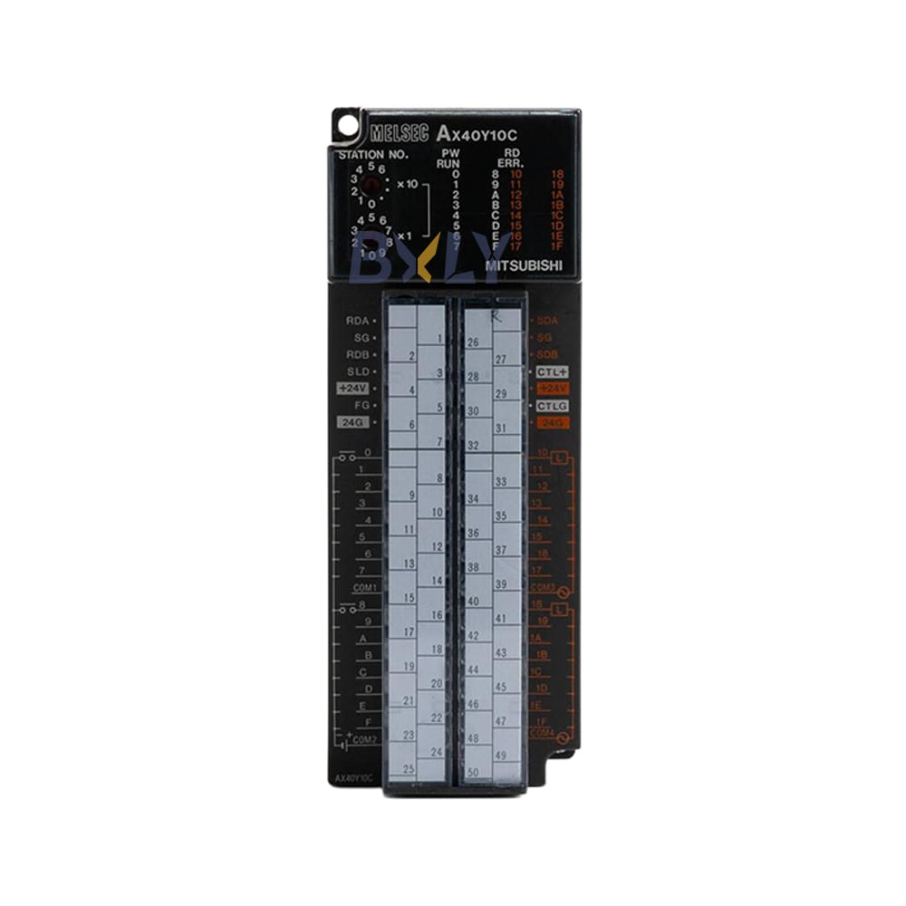 Mitsubishi AX40Y10C Melsec A Series Combined Digital I/O Unit Module PLC Programmable Logic Controller