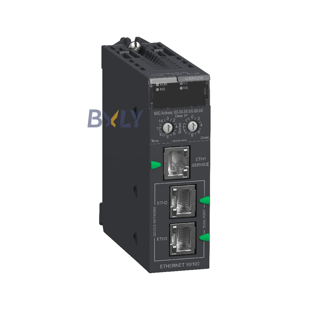 Schneider BMECRA31210 Modicon X80 EIO Drop Adapter with Ethernet Backplane Module