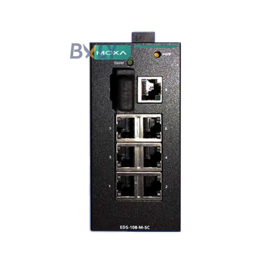 Moxa EDS-108-M-SC Multi-mode Industrial Ethernet Switch Module