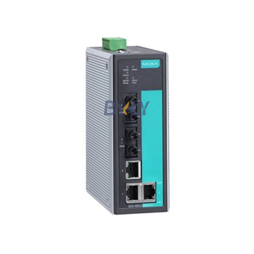 Moxa EDS-405A-MM-ST Entry-level Managed Ethernet Switch Module with 3 10/100BaseT(X) Ports