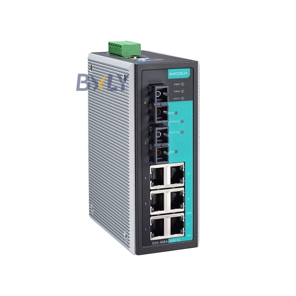 Moxa EDS-408A-MM-SC Entry-level Managed Ethernet Switch Module with 6 10/100BaseT(X) Ports
