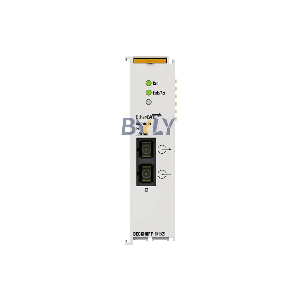 Beckhoff EK1521 1-Port EtherCAT Fiber-Optic Junction Module