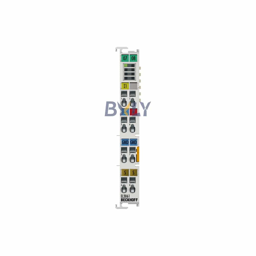 Beckhoff EL3061 EtherCAT Terminal, 1-Channel Analog Input Module