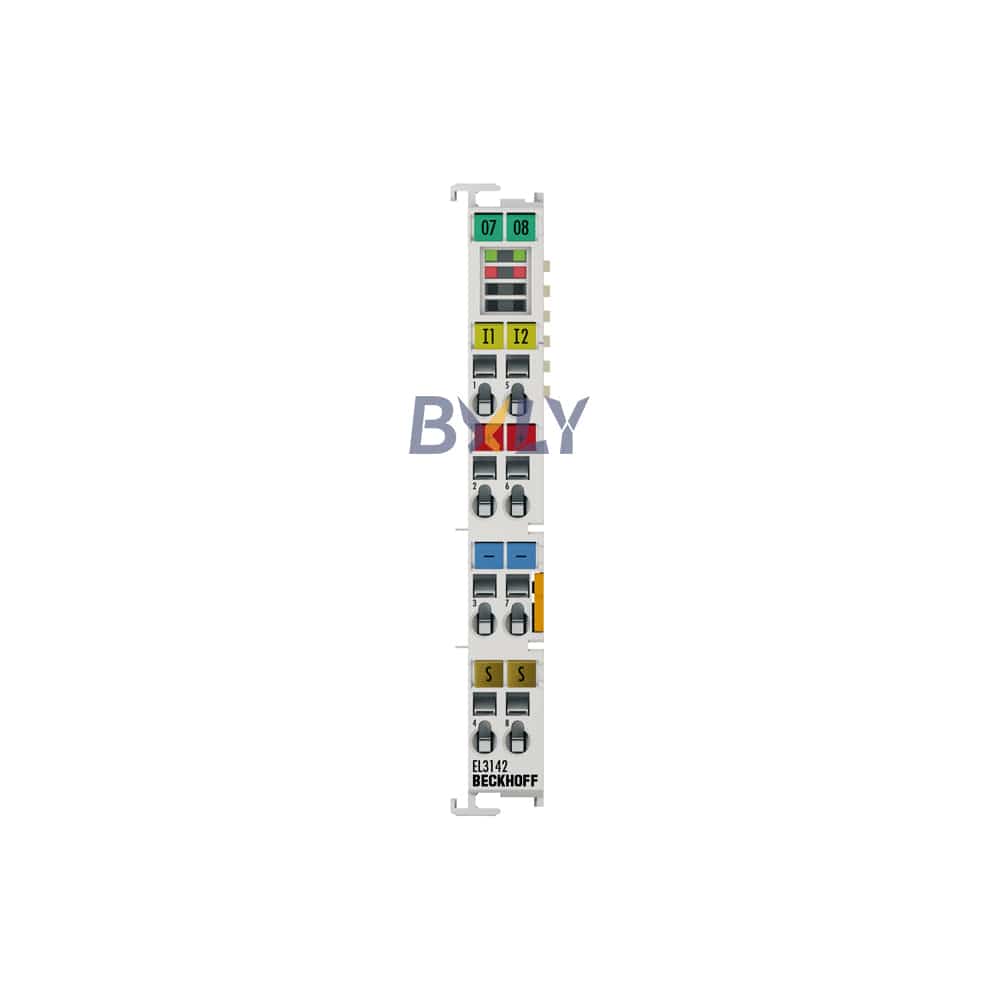 Beckhoff EL3142 EtherCAT Terminal, 2-Channel Analog Input Module