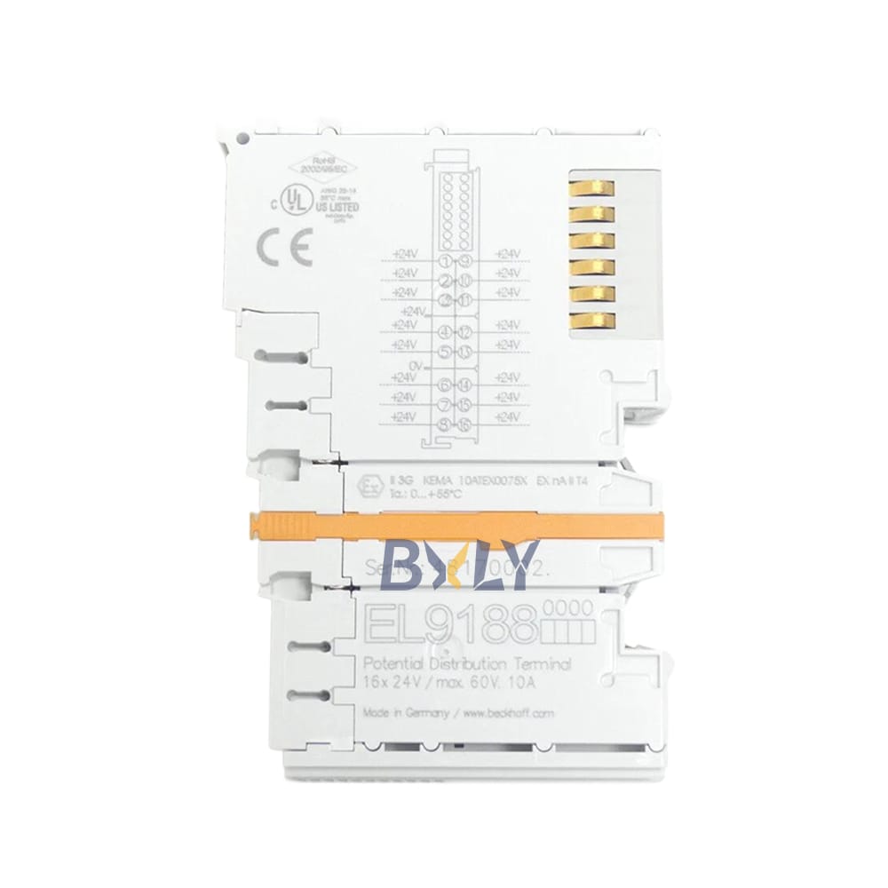 Beckhoff EL9188 EtherCAT Terminal Module 16x24V DC