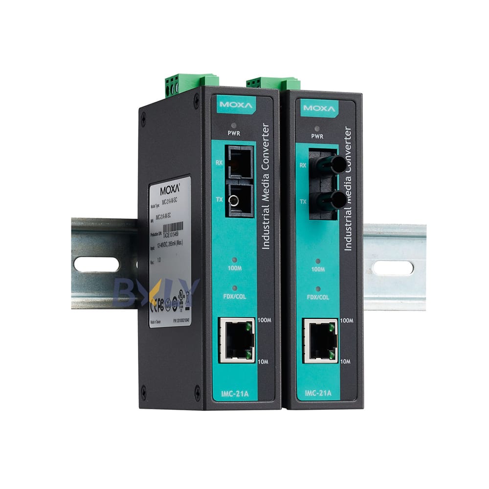 Moxa IMC-21A-M-SC Industrial 10/100BaseT(X) to 100BaseFX Media Converter Module