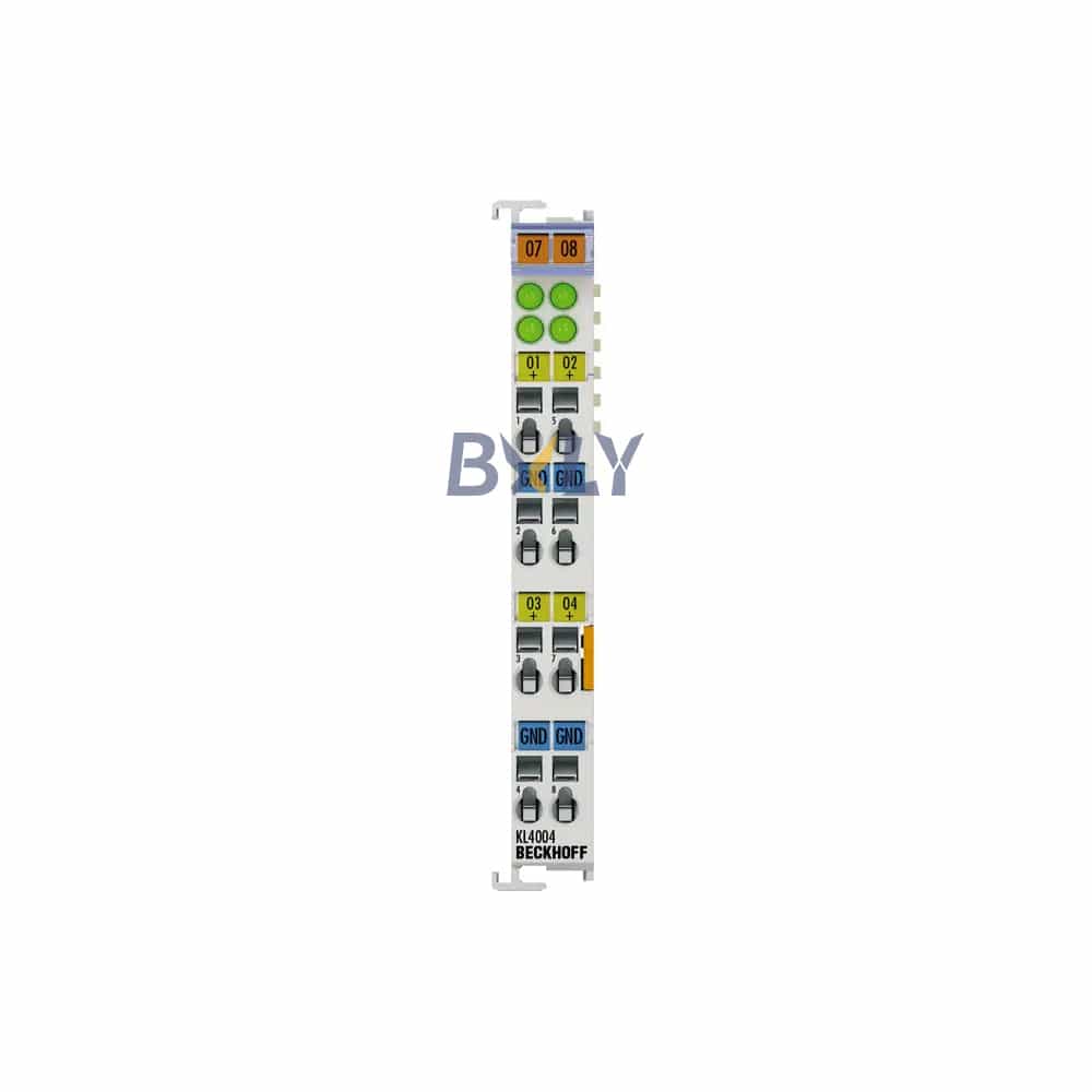Beckhoff KL4004 Bus Terminal, 4-channel Analog Output Module
