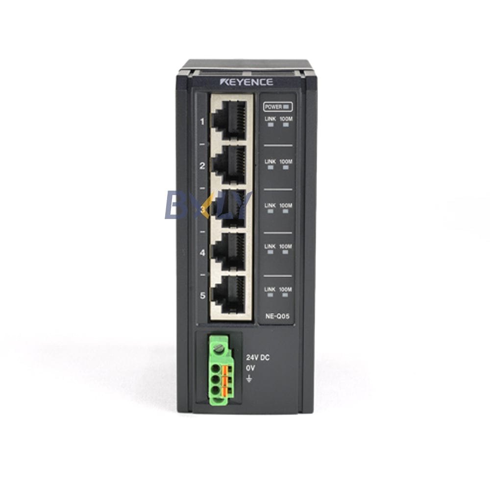 Keyence NE-Q05 EtherNet/IP Compatible Ethernet Switch Module