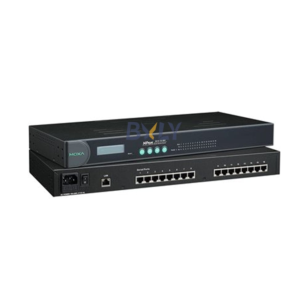 Moxa NPort 5630-16 16-port RS-422/485 Rackmount Device Server Module with RJ45 Connectors