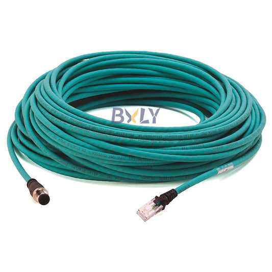 Allen Bradley Rockwell 1585D-M4TBJM-3 AB Micro D-Code, QD Style Ethernet Media Cable