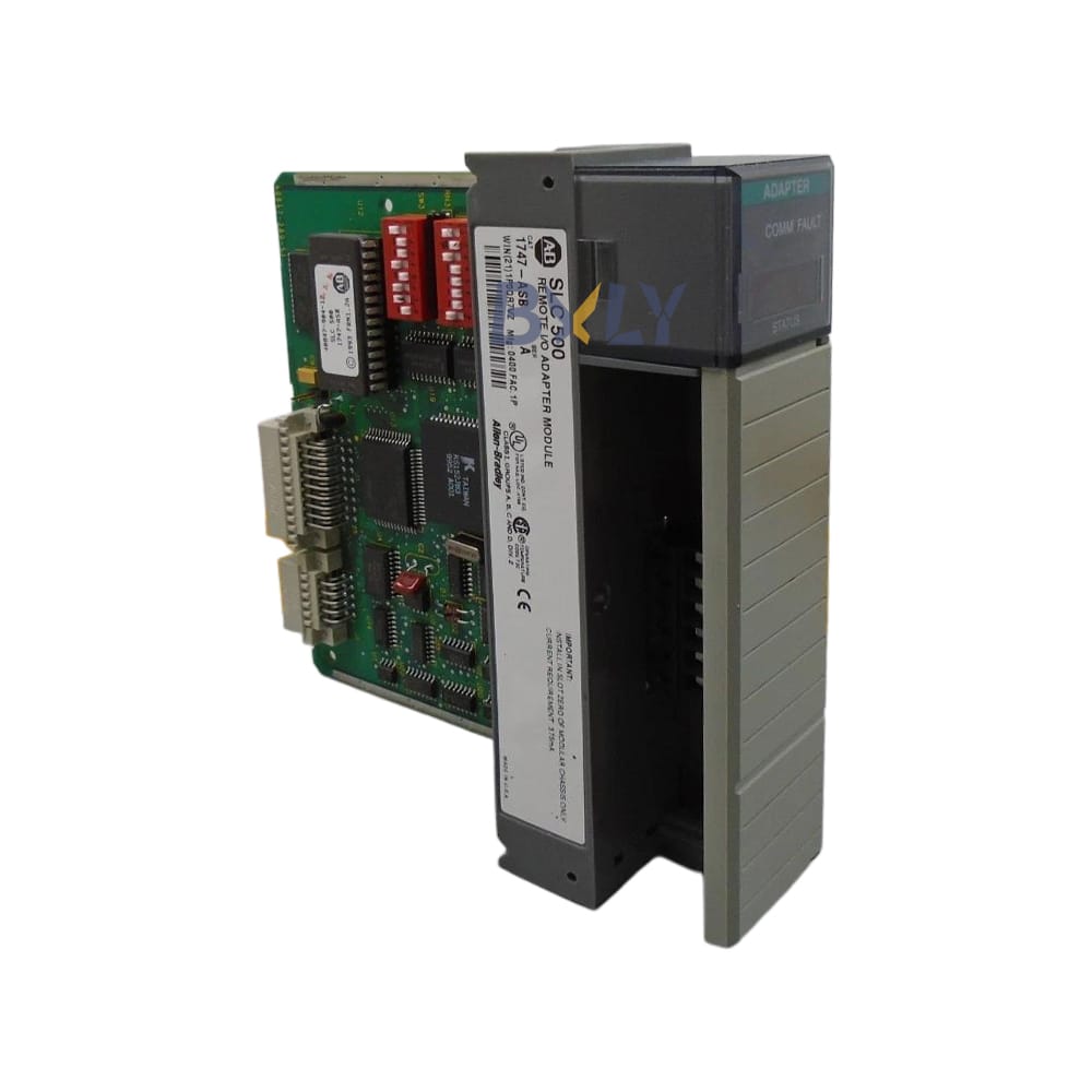 Allen Bradley Rockwell 1747-ASB AB SLC 500 Single-slot RIO Communication Link Module