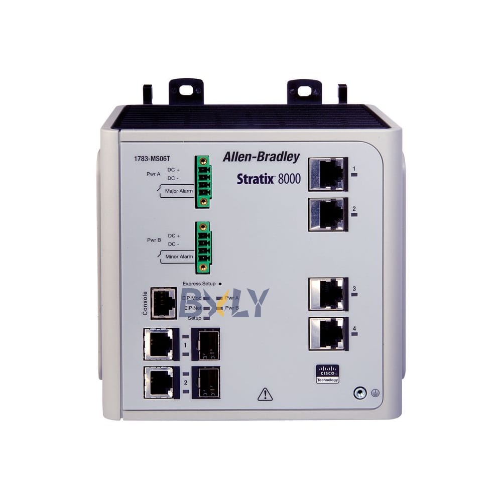 Allen Bradley Rockwell 1783-MS06T AB Stratix 8000 6 Port Managed Switch Module
