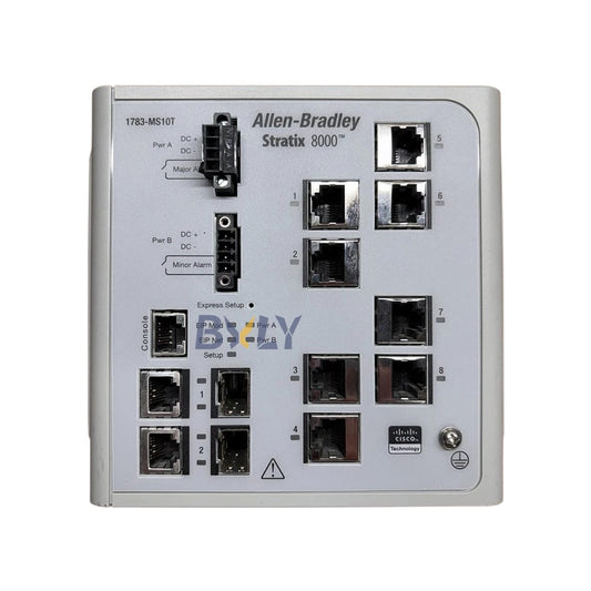 Allen Bradley Rockwell 1783-MS10T AB Stratix 8000 10 Port Managed Switch Module