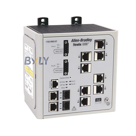 Allen Bradley Rockwell 1783-RMS10T AB Stratix 8300 10 Port Ethernet Switch Module