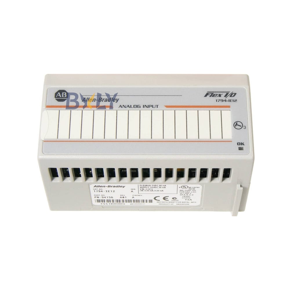 Allen Bradley Rockwell 1784-IE12 AB Flex 12 Point Analog Input Module