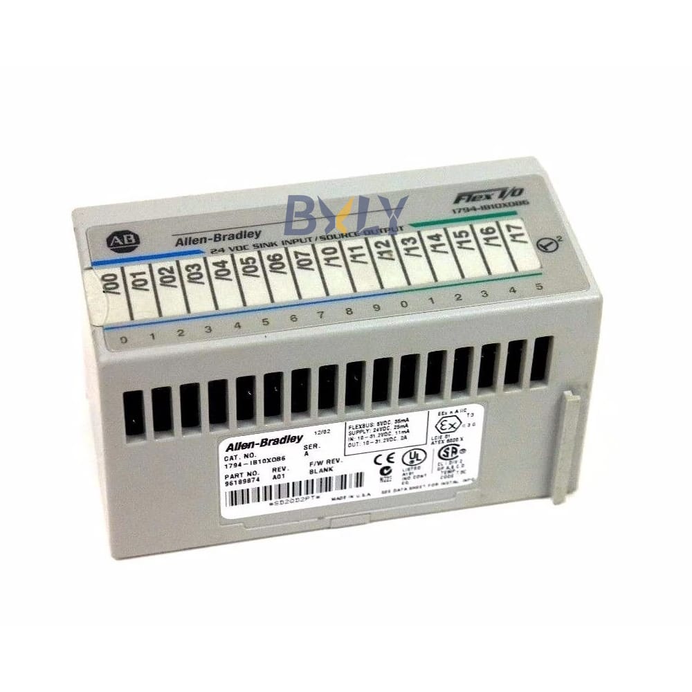 Allen Bradley Rockwell 1794-IB10XOB6 AB Flex 10 Input 6 Output Digital Module