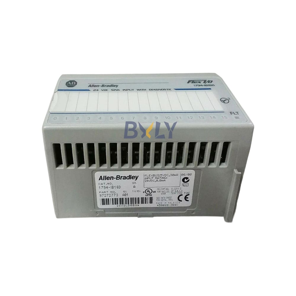 Allen Bradley Rockwell 1794-IB16D AB Flex 16 Point Digital Input Module