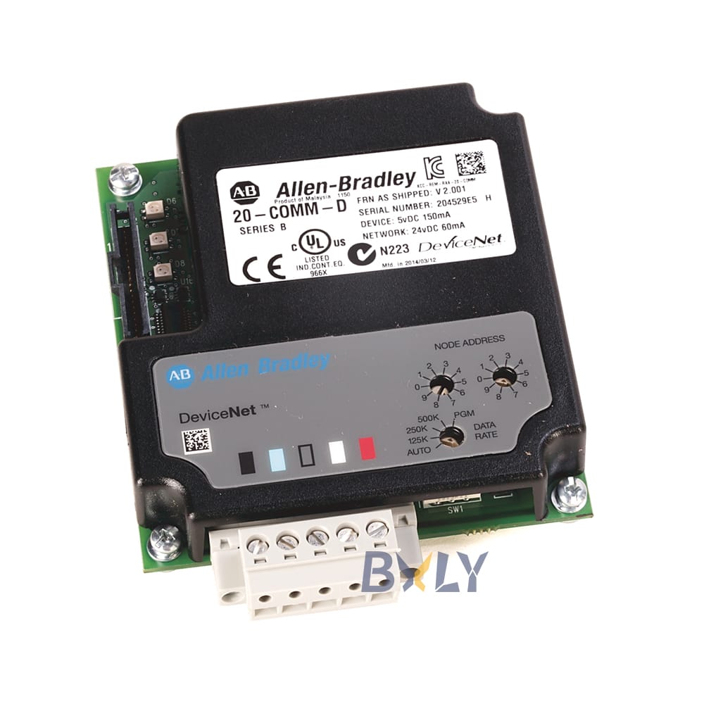 Allen Bradley Rockwell 20-COMM-D AB PowerFlex DeviceNet Adapter Module