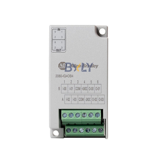 Allen Bradley Rockwell 2080-IQ4OB4 AB Micro800 8 Point Digital Combo (Source) Module