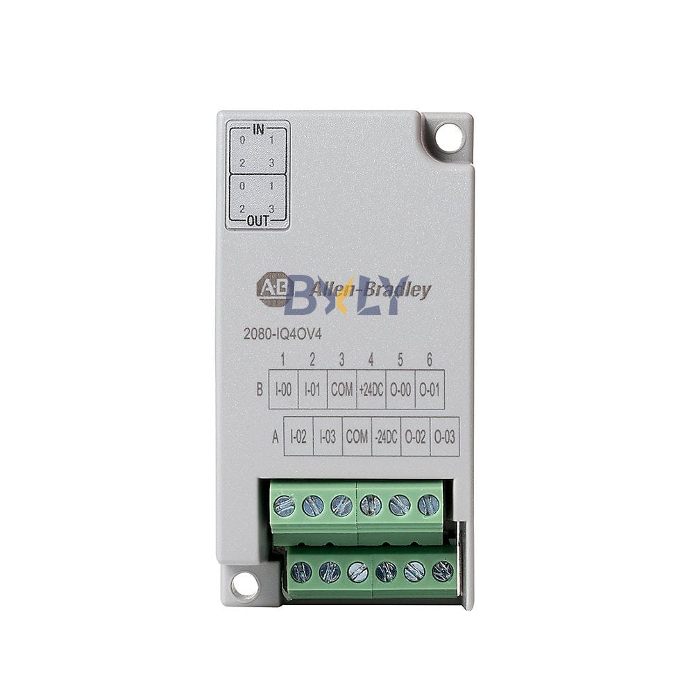 Allen Bradley Rockwell 2080-IQ4OV4 AB Micro800 8 Point Digital Combo (Sink) Module