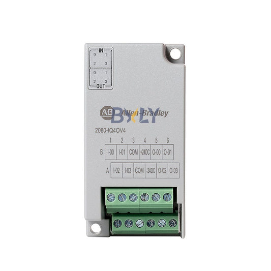 Allen Bradley Rockwell 2080-IQ4OV4 AB Micro800 8 Point Digital Combo (Sink) Module