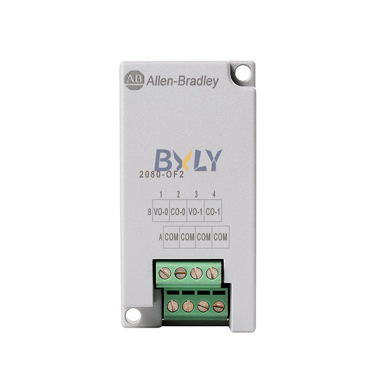 Allen Bradley Rockwell 2080-OF2 AB Micro800 2 Point Analog Output Plug-In Module