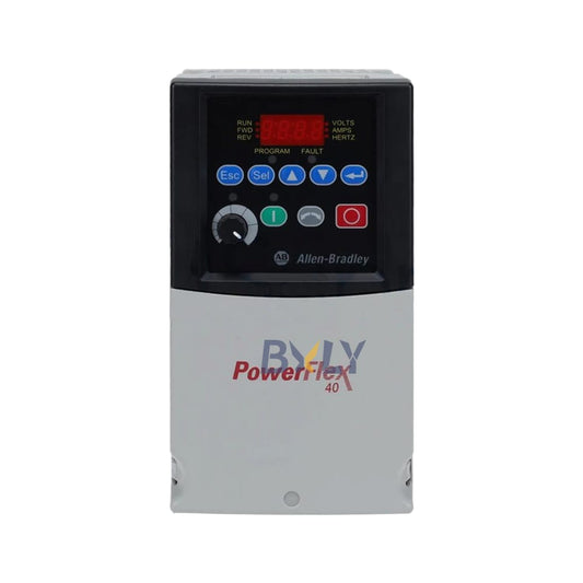 Allen Bradley Rockwell 22B-V2P3N104 AB PowerFlex 40 0.4KW 0.5HP AC Drive VFD Frequency Converter