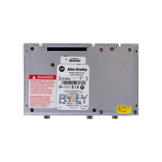 Allen Bradley Rockwell 2711P-RP2A AB PV Plus 128MB Flash Ram AC Logic Module